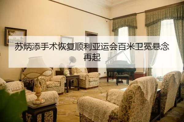 苏炳添手术恢复顺利亚运会百米卫冕悬念再起